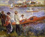 Rowers at Chatou, Pierre-Auguste Renoir
